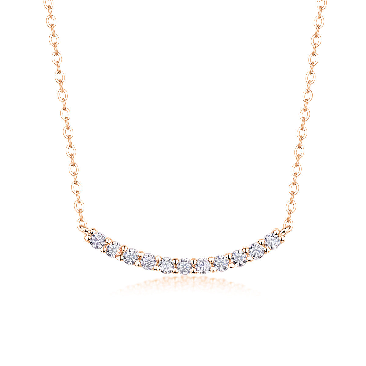 Relaxed Feel - A Fashionable And Luxurious Diamond Jewelry Pendant Set With Moissanite S925 Sterling Silver