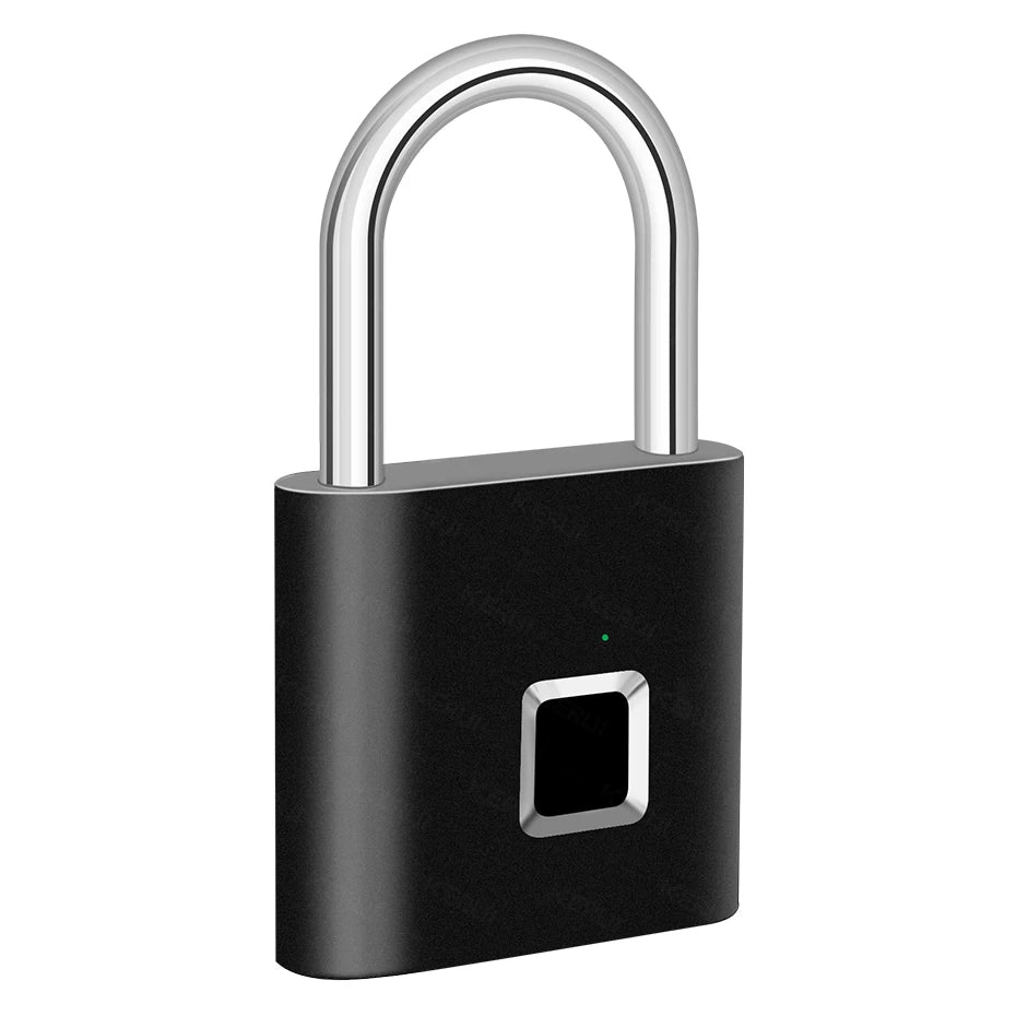 SEP Smart Fingerprint Padlock Waterproof Biometric Zinc Alloy Lock with Rechargeable Battery