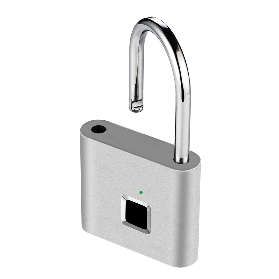 SEP Smart Fingerprint Padlock Waterproof Biometric Zinc Alloy Lock with Rechargeable Battery