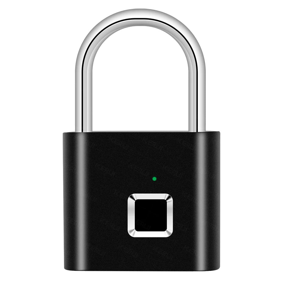 SEP Smart Fingerprint Padlock Waterproof Biometric Zinc Alloy Lock with Rechargeable Battery