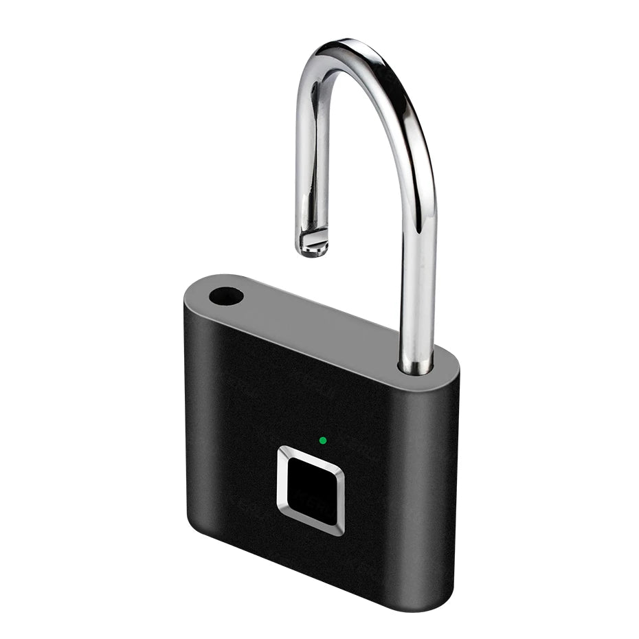 SEP Smart Fingerprint Padlock Waterproof Biometric Zinc Alloy Lock with Rechargeable Battery