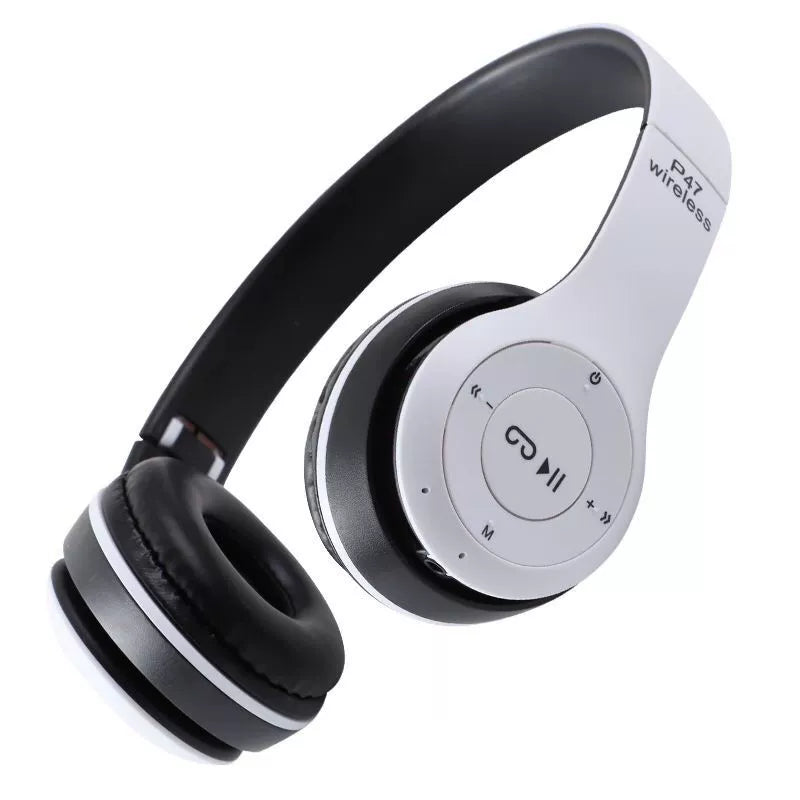 Bluetooth Headphone Head-Mounted with Microphone Mobile Phone Computer Universal Headset like Subwoofer