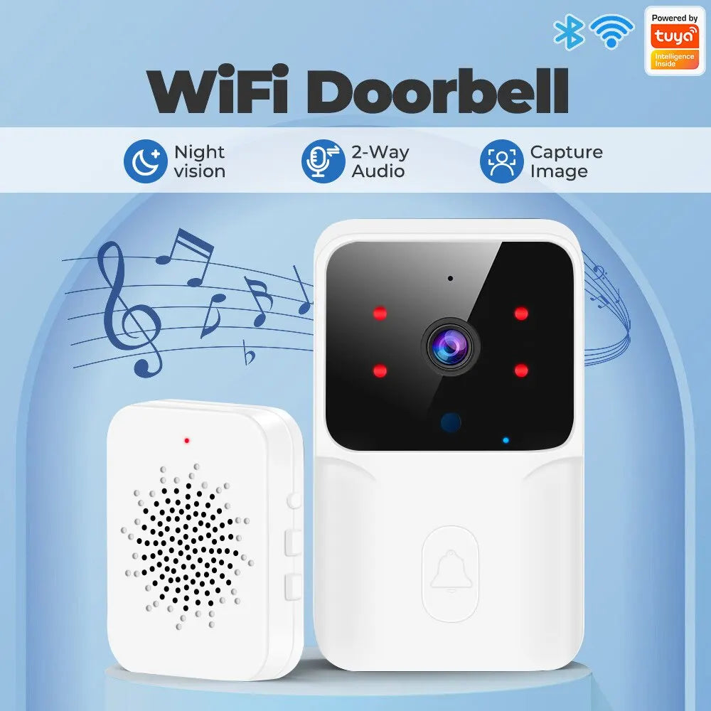 SEP Tuya WiFi Doorbell Battery Powered Smart Video Doorbell for Home