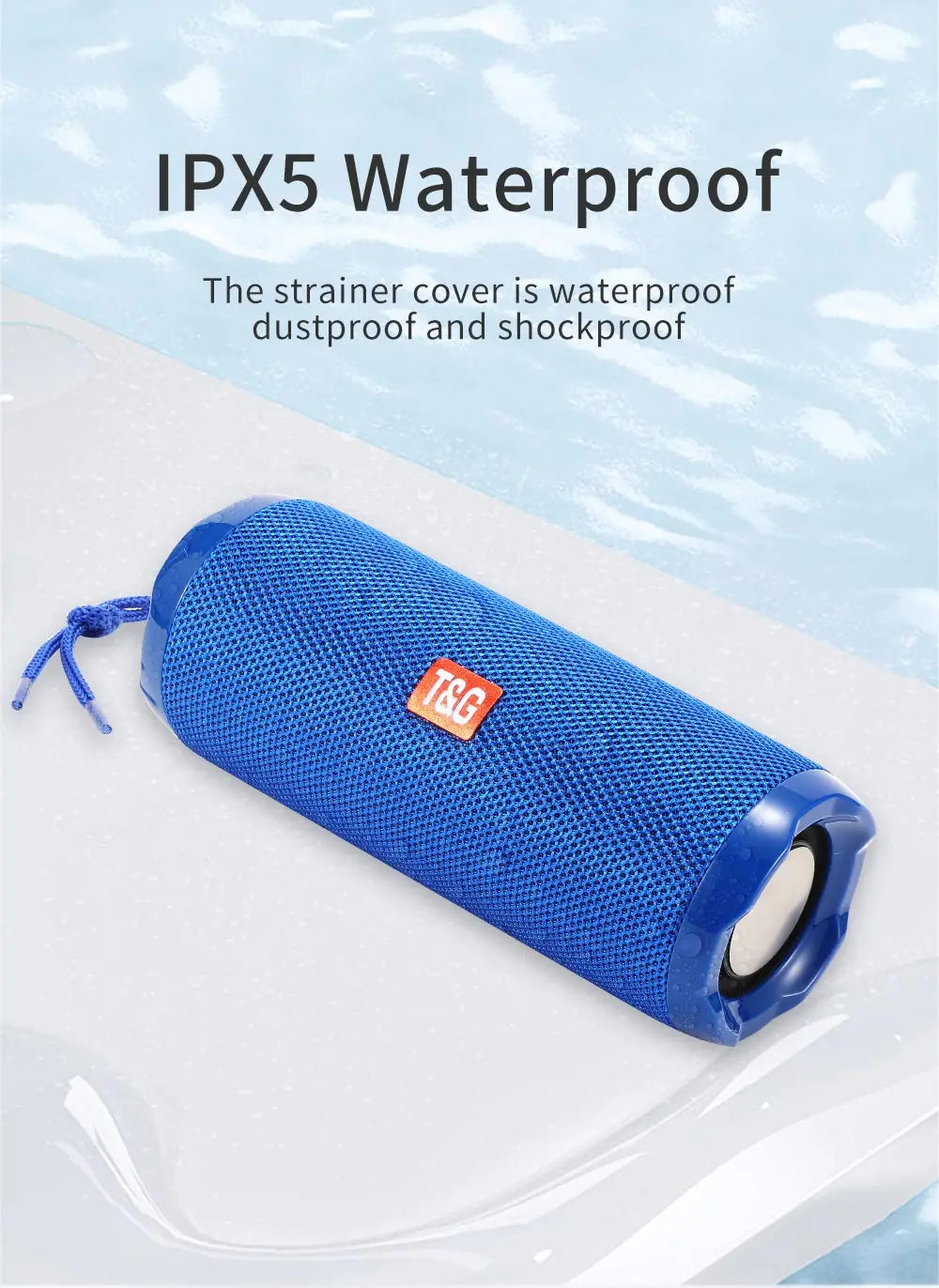 Buetooth Speaker Wireless Speakers Waterproof . Loud Subwoofer Stereo Surround