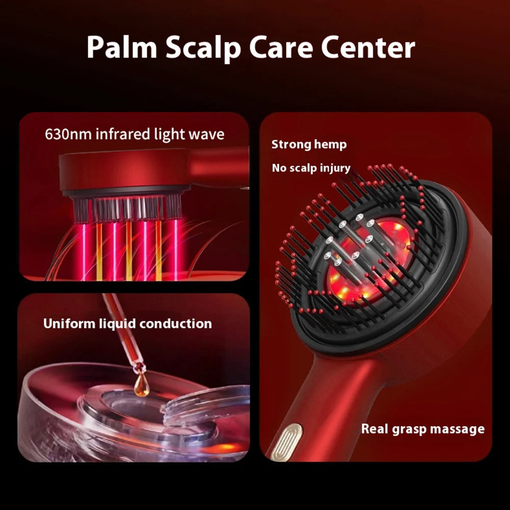 SEP Red Light Scalp Massage Comb Hair Care & Growth Treatment Brush