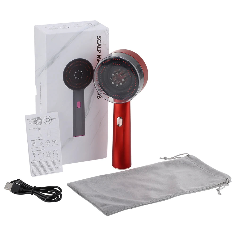 SEP Red Light Scalp Massage Comb Hair Care & Growth Treatment Brush