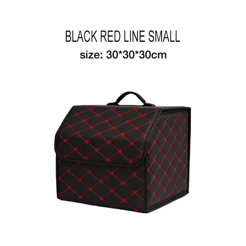 SEP Premium Car Storage Box Multiuse Folding Leather Organizer