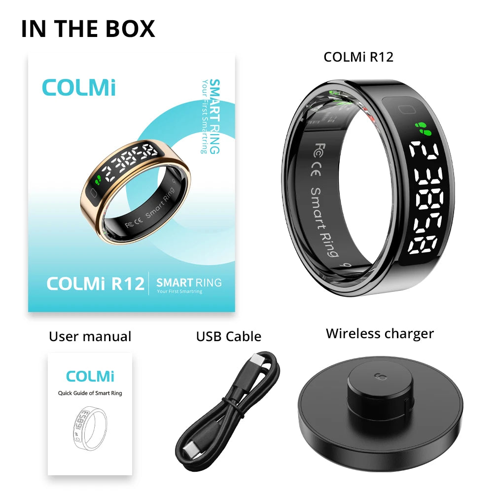 SEP R12 Smart Ring Waterproof Fitness & Health Tracking Ring
