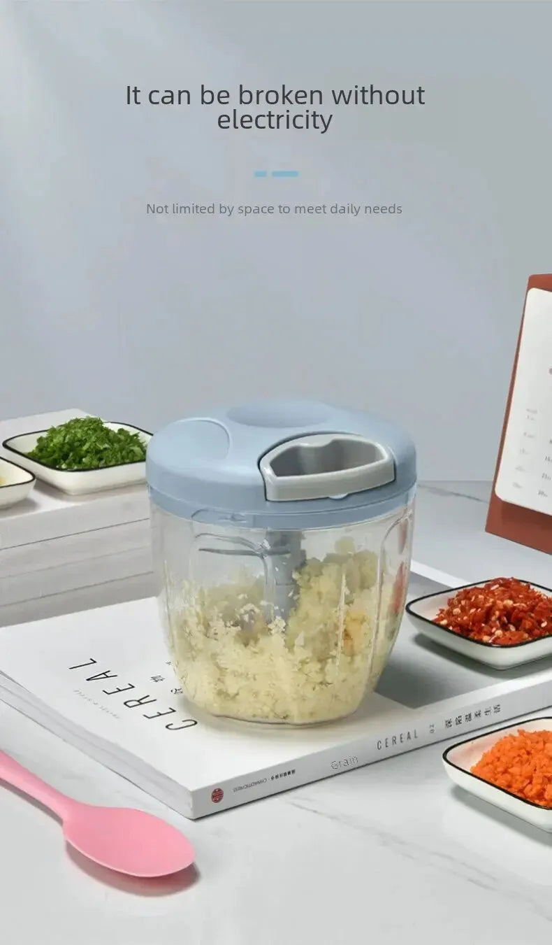 SEP Handheld Kitchen Grinder Modern Minimalist Garlic, Ginger & Veg Cutter