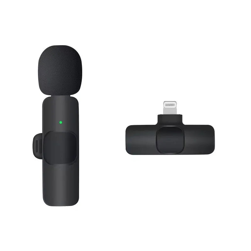 SEP Dual Wireless Lavalier Microphone Mini Audio Recorder for iPhone & Android