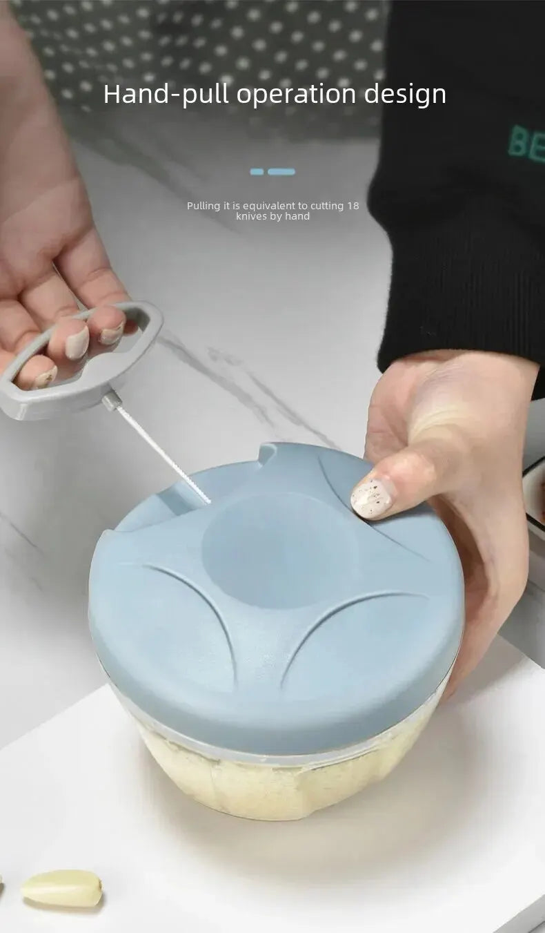 SEP Handheld Kitchen Grinder Modern Minimalist Garlic, Ginger & Veg Cutter
