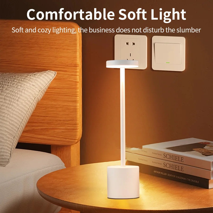 SEP Rechargeable LED Table Lamp Bedside & Dining Light with Adjustable Brightness