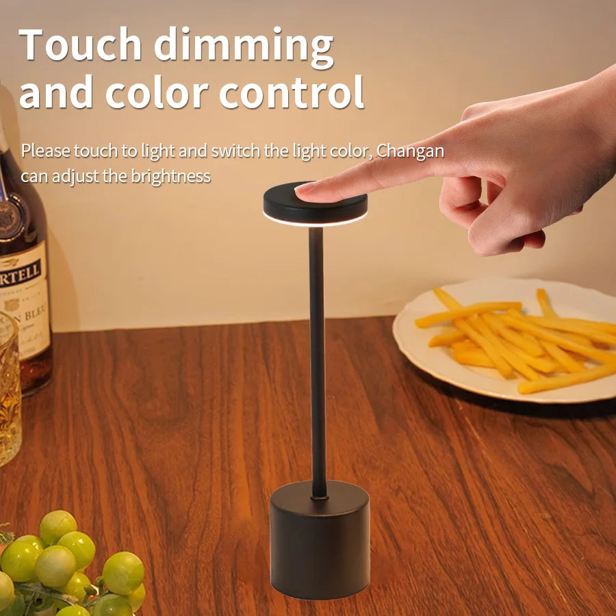 SEP Rechargeable LED Table Lamp Bedside & Dining Light with Adjustable Brightness