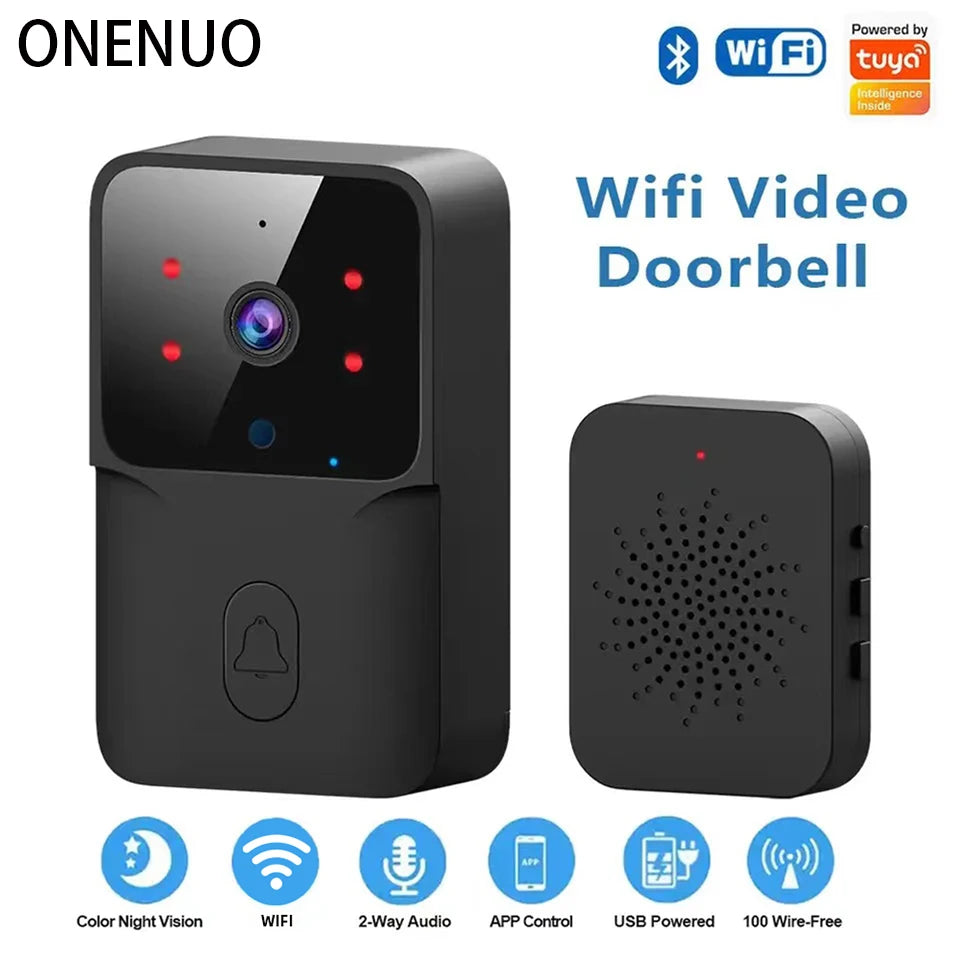 SEP Tuya WiFi Doorbell Battery Powered Smart Video Doorbell for Home
