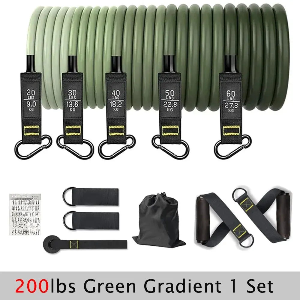 SEP Elastic Training Harness Complete Tension Strap Set for Strength & Workout