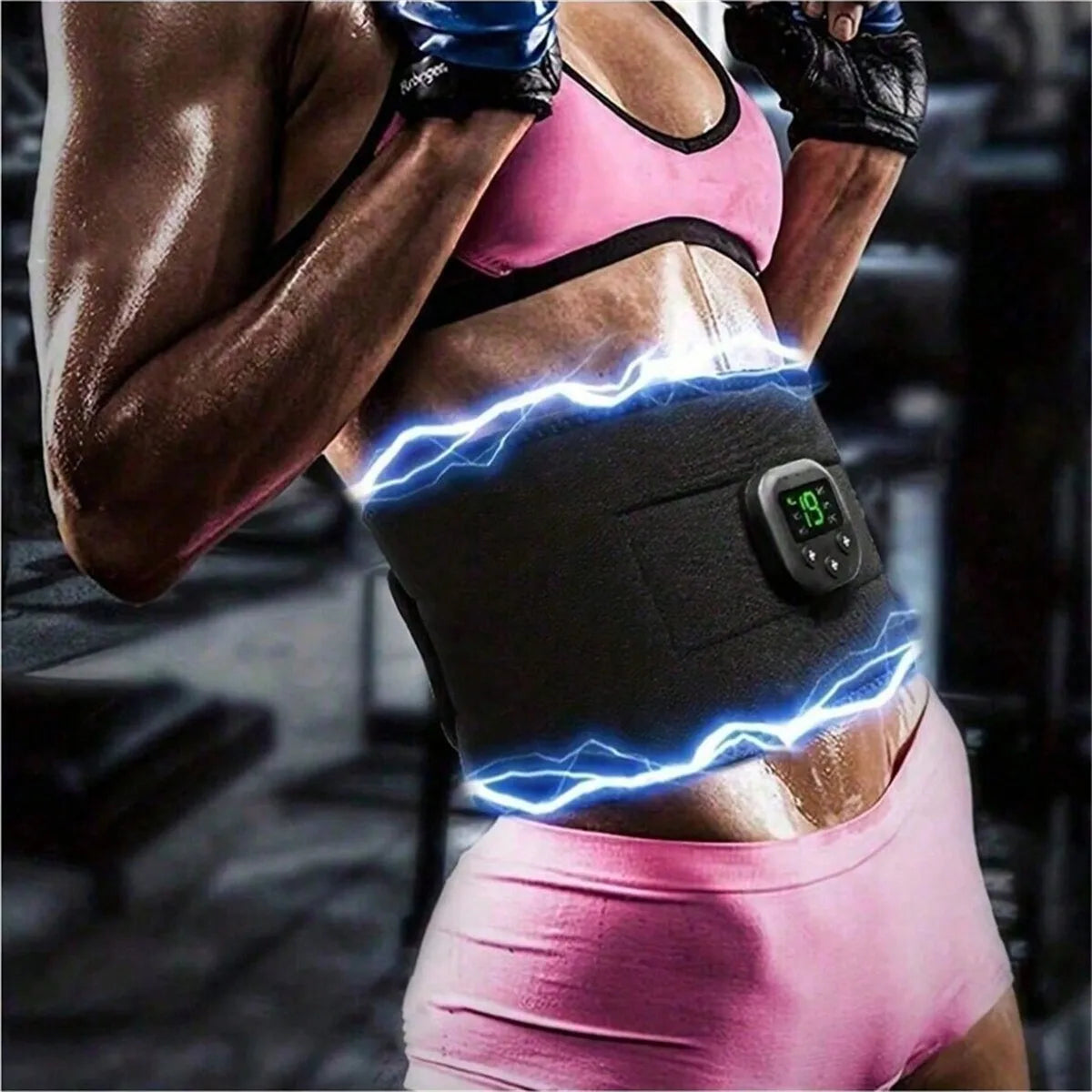SEP Portable Waist Massager USB Electric Body Shaping Belt for Waist, Arms & Legs