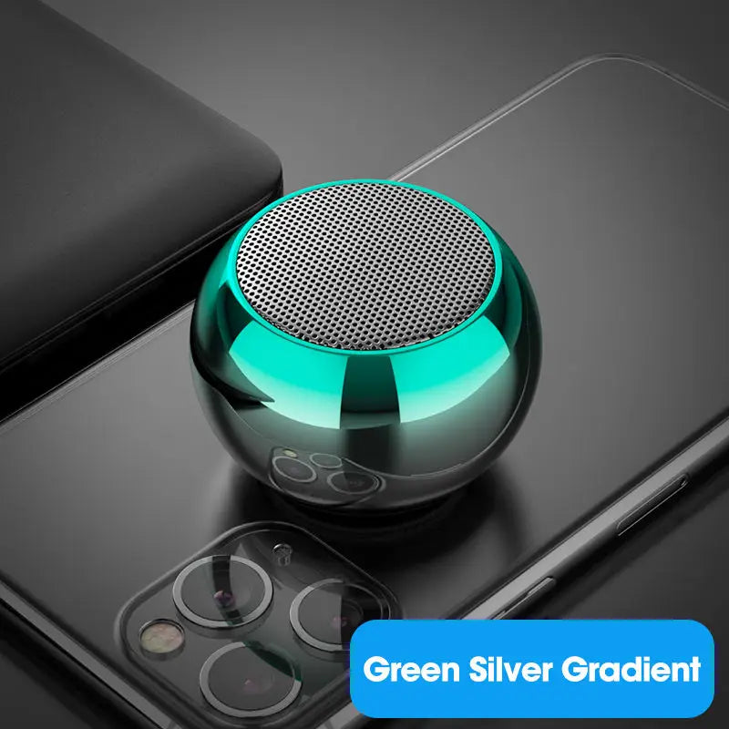 Supmango Portable Bluetooth Speaker Mini Wireless Subwoofer with Heavy Stereo Sound