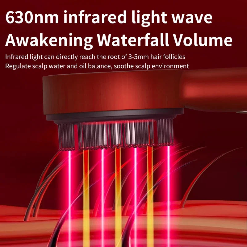 SEP Red Light Scalp Massage Comb Hair Care & Growth Treatment Brush