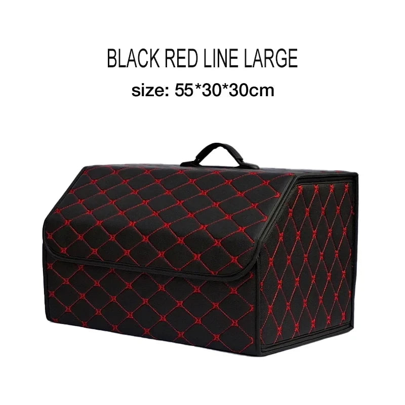 SEP Premium Car Storage Box Multiuse Folding Leather Organizer