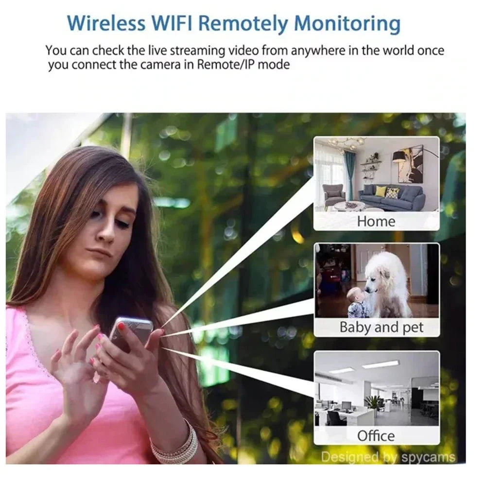 SEP Wireless HD Security Camera Night Vision Video Recorder for Home Safety