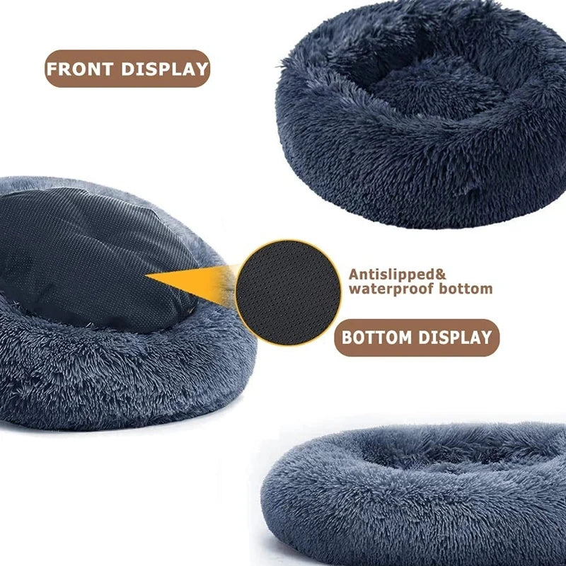 SEP Soft Plush Pet Bed Warm Sleeping House for Small & Large Dogs