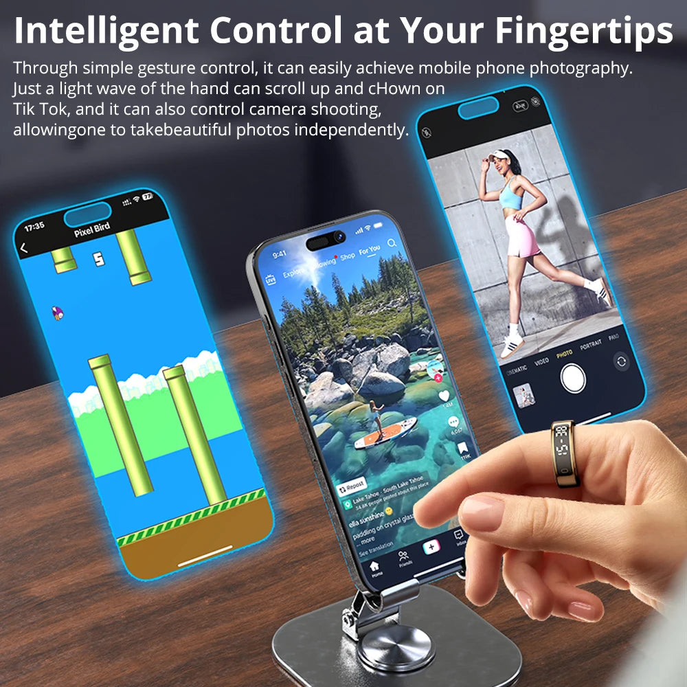 SEP R12 Smart Ring Waterproof Fitness & Health Tracking Ring