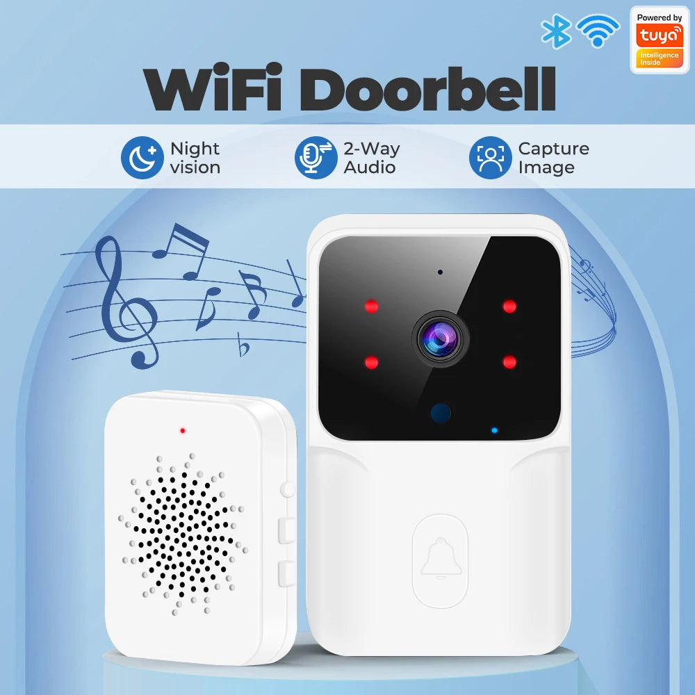 SEP Tuya WiFi Doorbell Battery Powered Smart Video Doorbell for Home