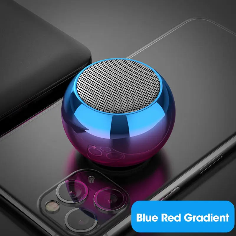 Supmango Portable Bluetooth Speaker Mini Wireless Subwoofer with Heavy Stereo Sound