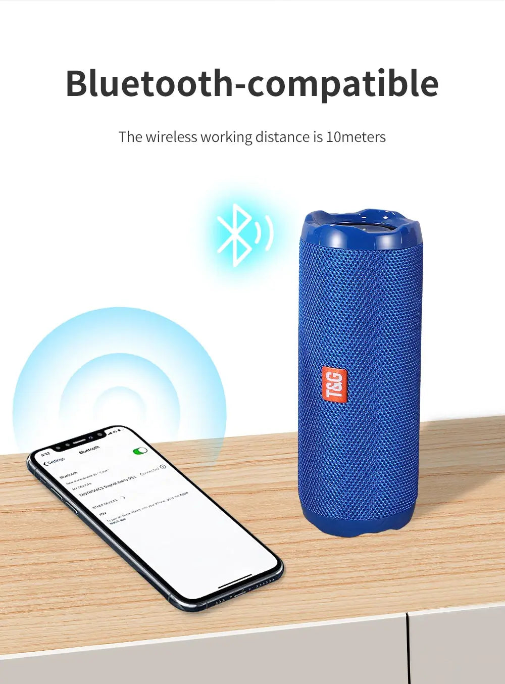 Buetooth Speaker Wireless Speakers Waterproof . Loud Subwoofer Stereo Surround