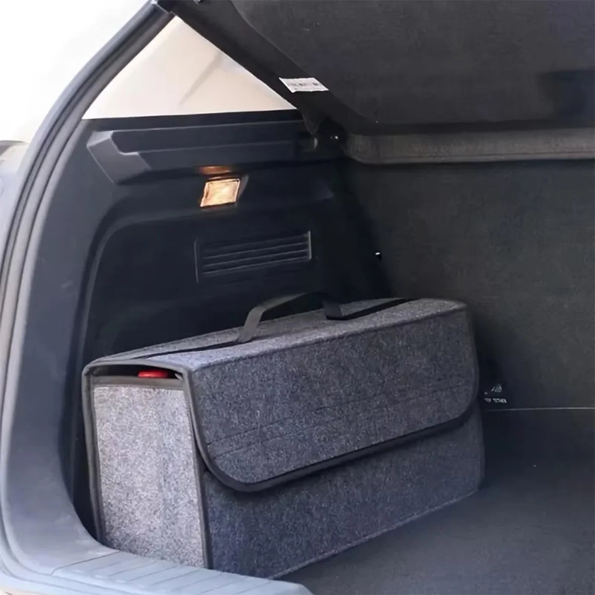 SEP Premium Felt Car Trunk Organizer Compact & Anti-Slip Storage Box