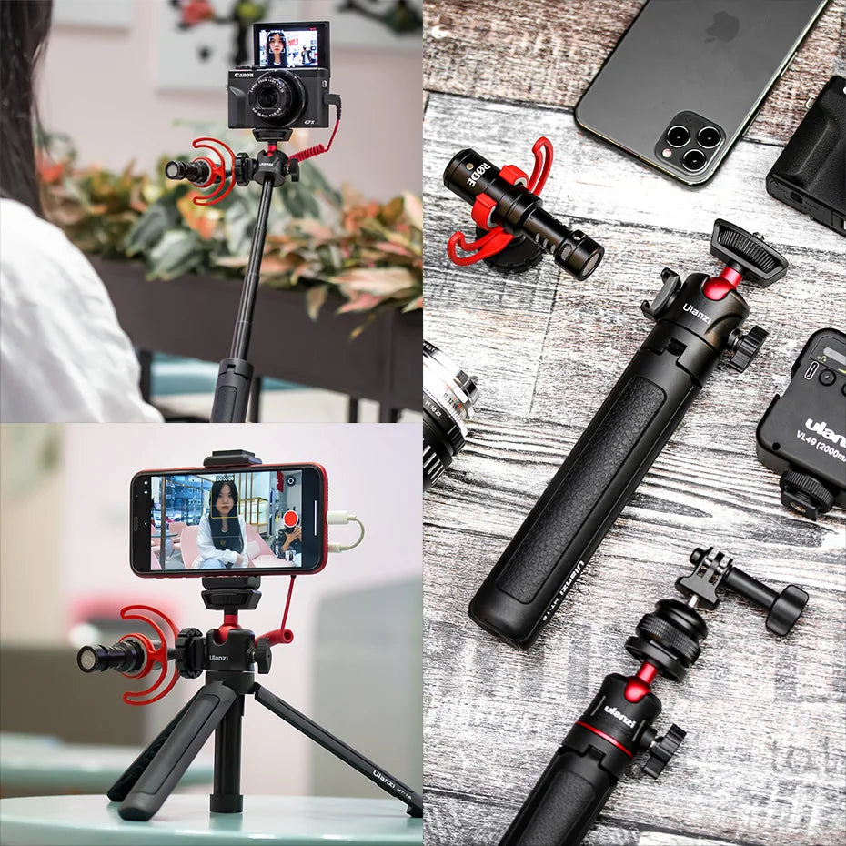 SEP Portable Tripod Stand Mini Foldable Holder for Mobile, DSLR & Vlogging