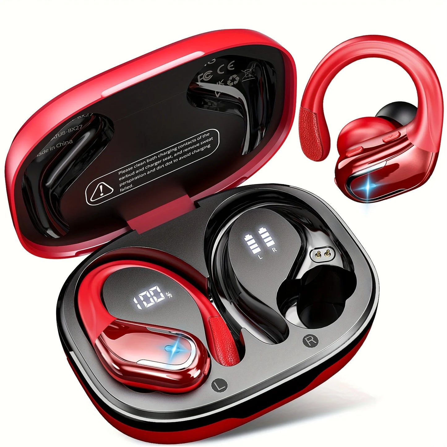 Wireless Bluetooth Earbuds - Noise Cancelling, Long Battery Life