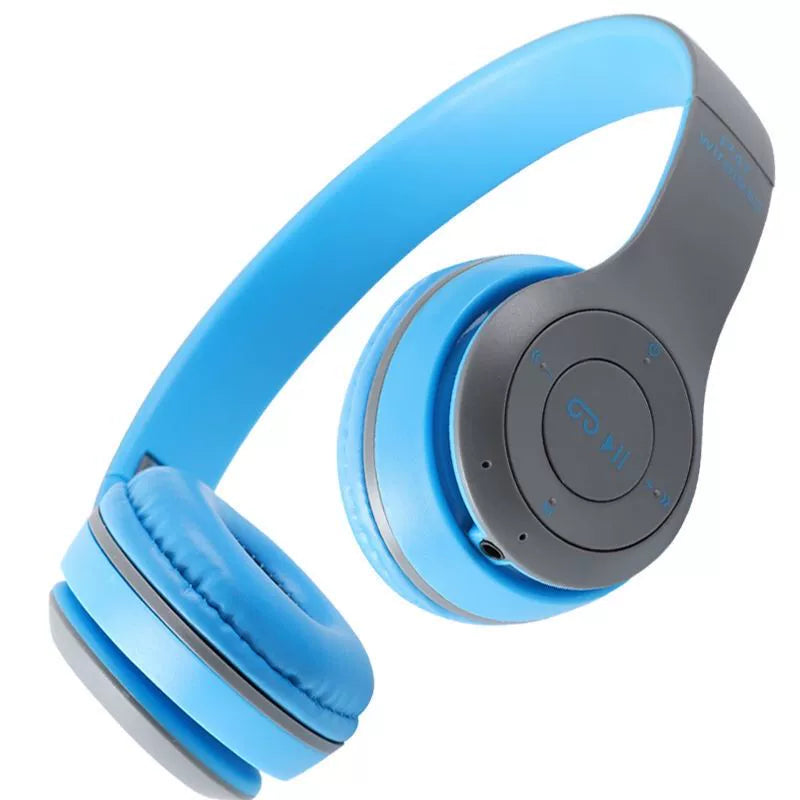 Bluetooth Headphone Head-Mounted with Microphone Mobile Phone Computer Universal Headset like Subwoofer