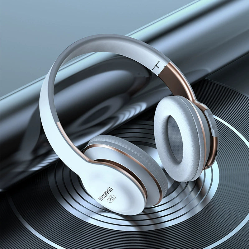 Bluetooth Headphone Head-Mounted with Microphone Mobile Phone Computer Universal Headset like Subwoofer