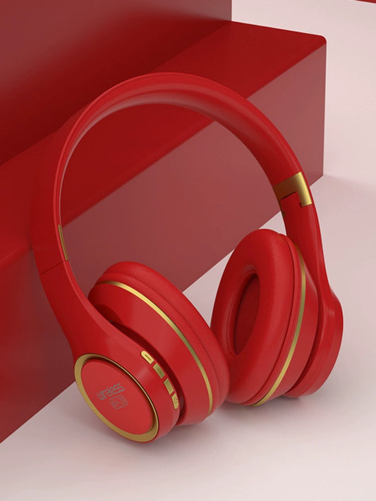 Bluetooth Headphone Head-Mounted with Microphone Mobile Phone Computer Universal Headset like Subwoofer