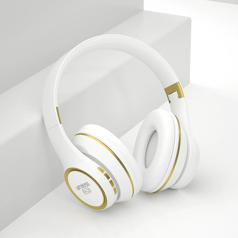 Bluetooth Headphone Head-Mounted with Microphone Mobile Phone Computer Universal Headset like Subwoofer