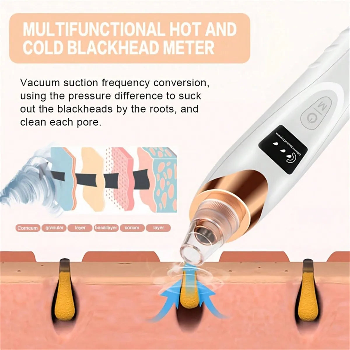 SEP Pore Vacuum Cleaner Professional Blackhead Extractor Tool