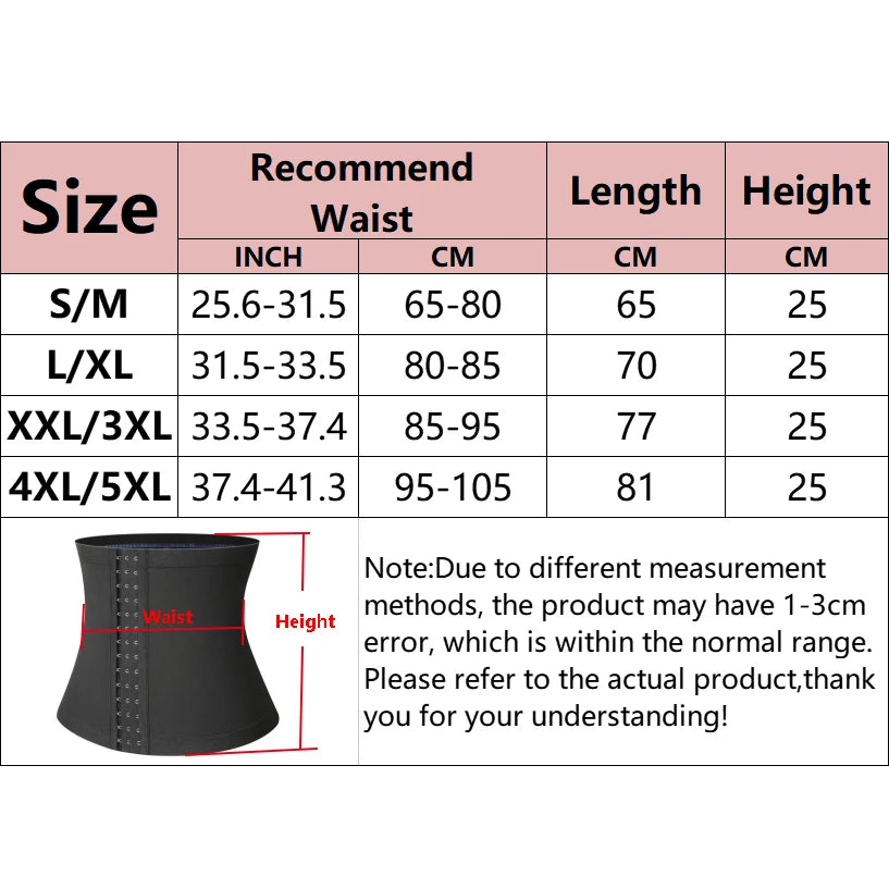 SEP Women  Waist Trimmer Belt Fitness Shapewear Fat Burning Belly Slimming Trainer Corsets