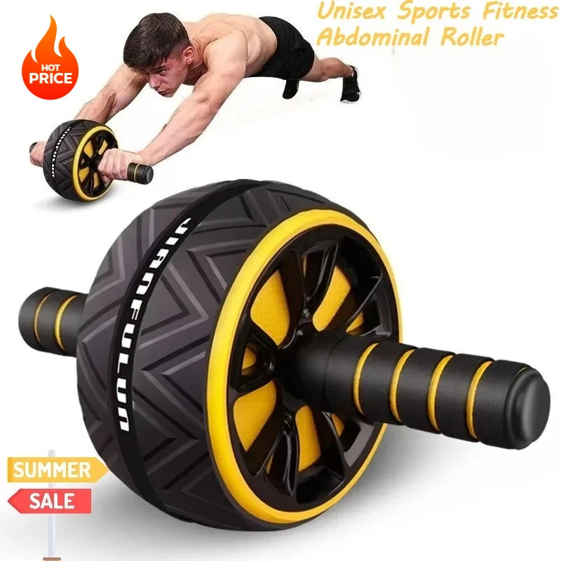 Exercise Fitness Abdominal Roller Abdominal Exercise Slimming Slimming Abdominal Fitness Abdominal Roller Mute Noiseless Unisex