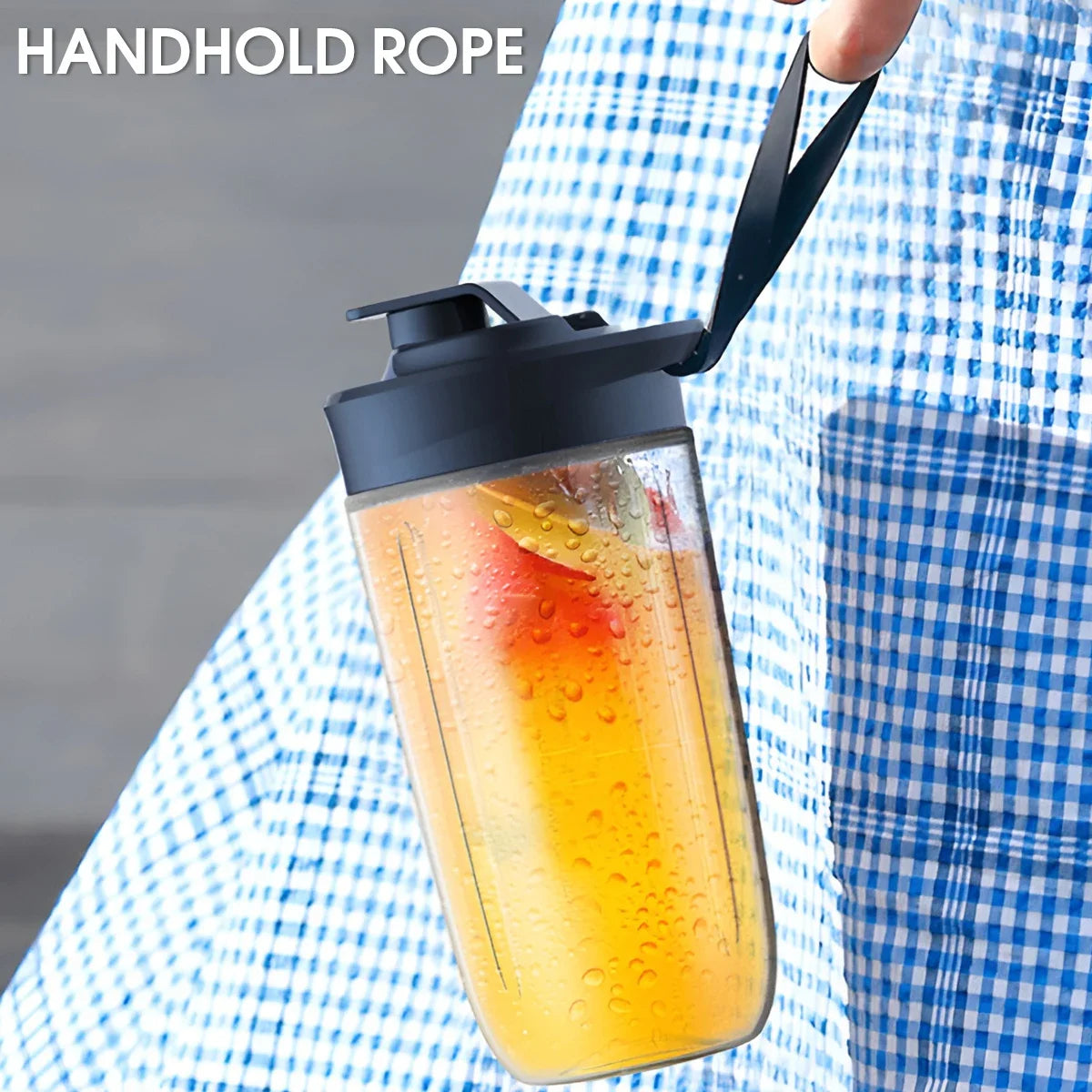 Portable Fruit Juice Blenders Summer Personal Electric Mini Bottle Home USB 6 Blades Juicer Cup Machine For Kitchen