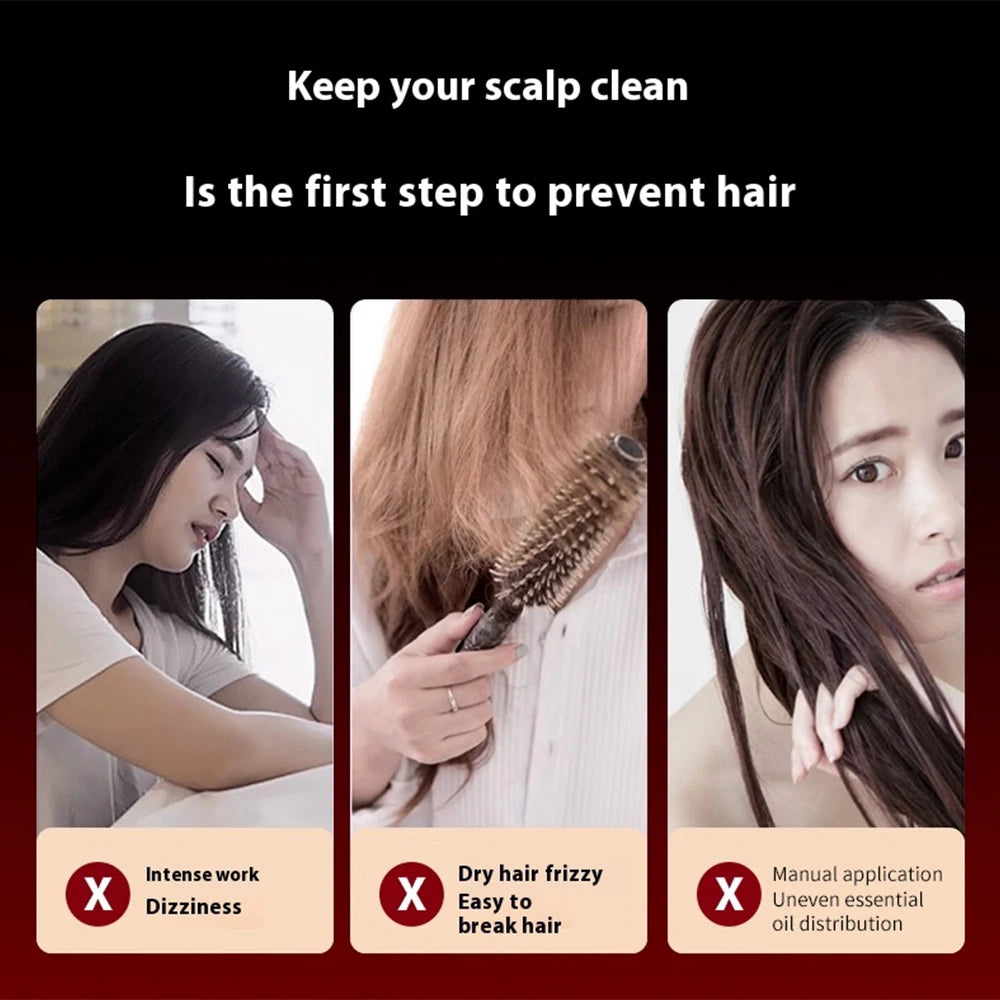 SEP Red Light Scalp Massage Comb Hair Care & Growth Treatment Brush