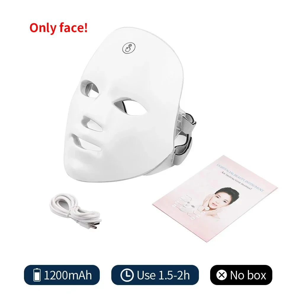 SEP Wireless LED Beauty Mask Skin Tightening & Anti-Aging Facial Neck Device