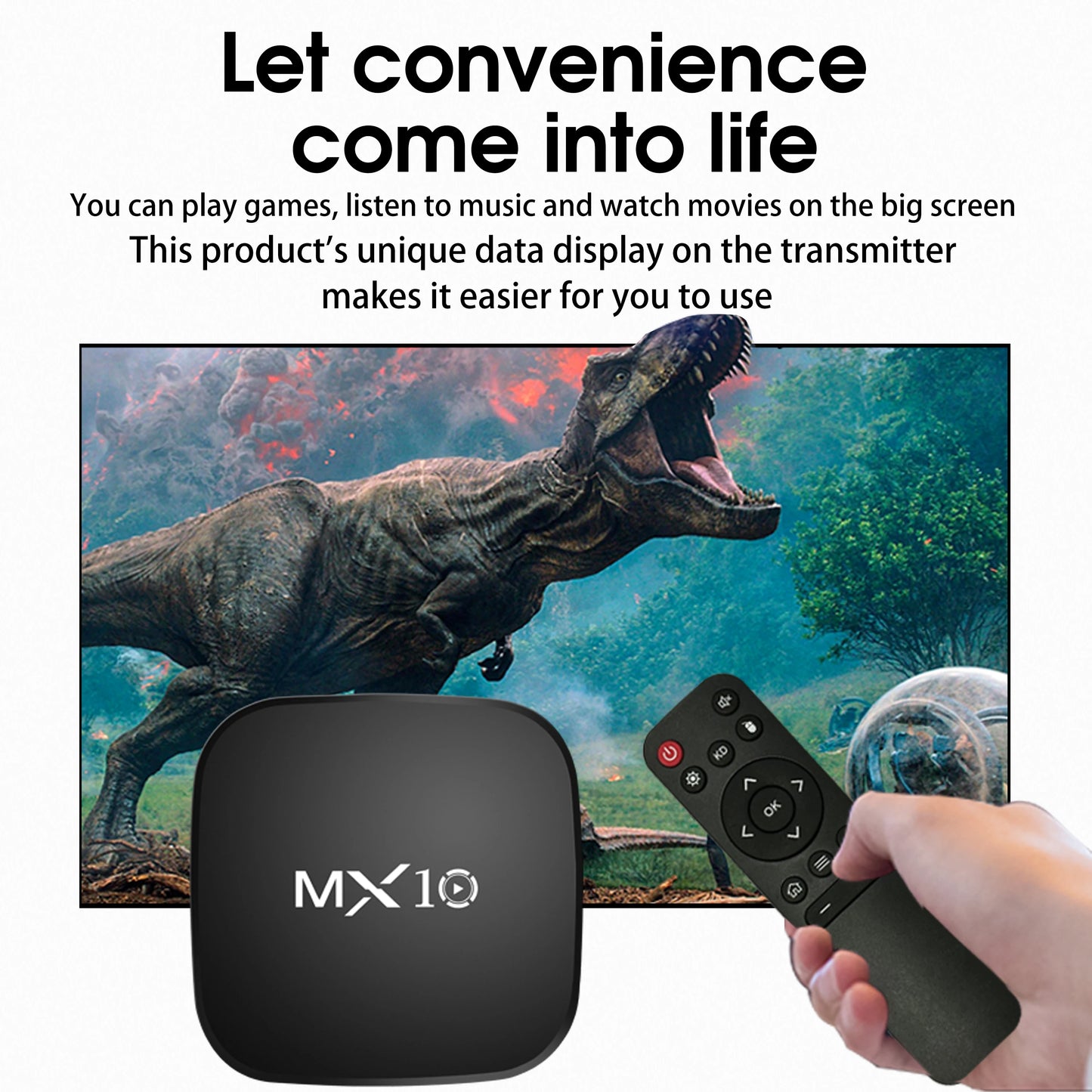 Tv Box  4K Smart TV BOX Dual Band WIFI