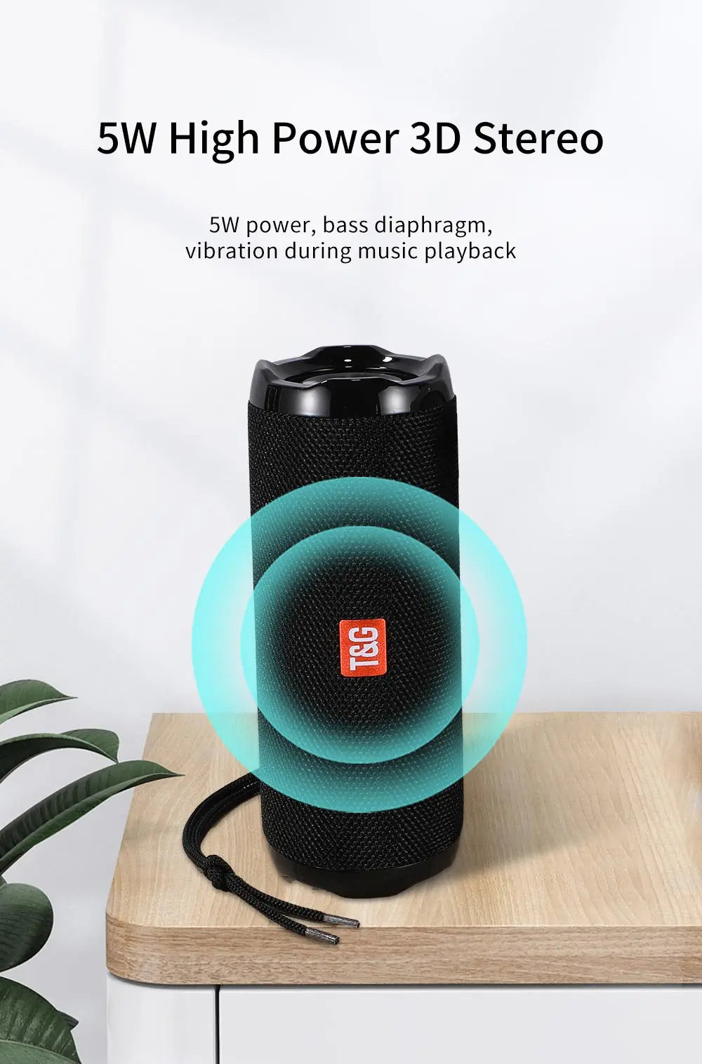 Buetooth Speaker  Wireless Speakers Waterproof . Loud Subwoofer Stereo Surround