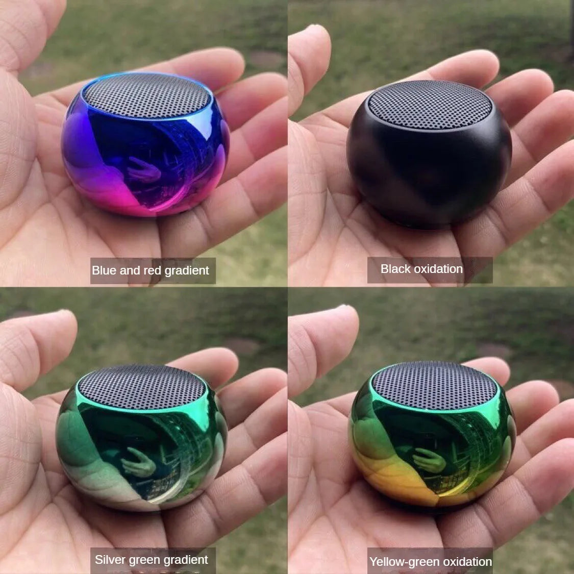 Supmango Portable Bluetooth Speaker Mini Wireless Subwoofer with Heavy Stereo Sound