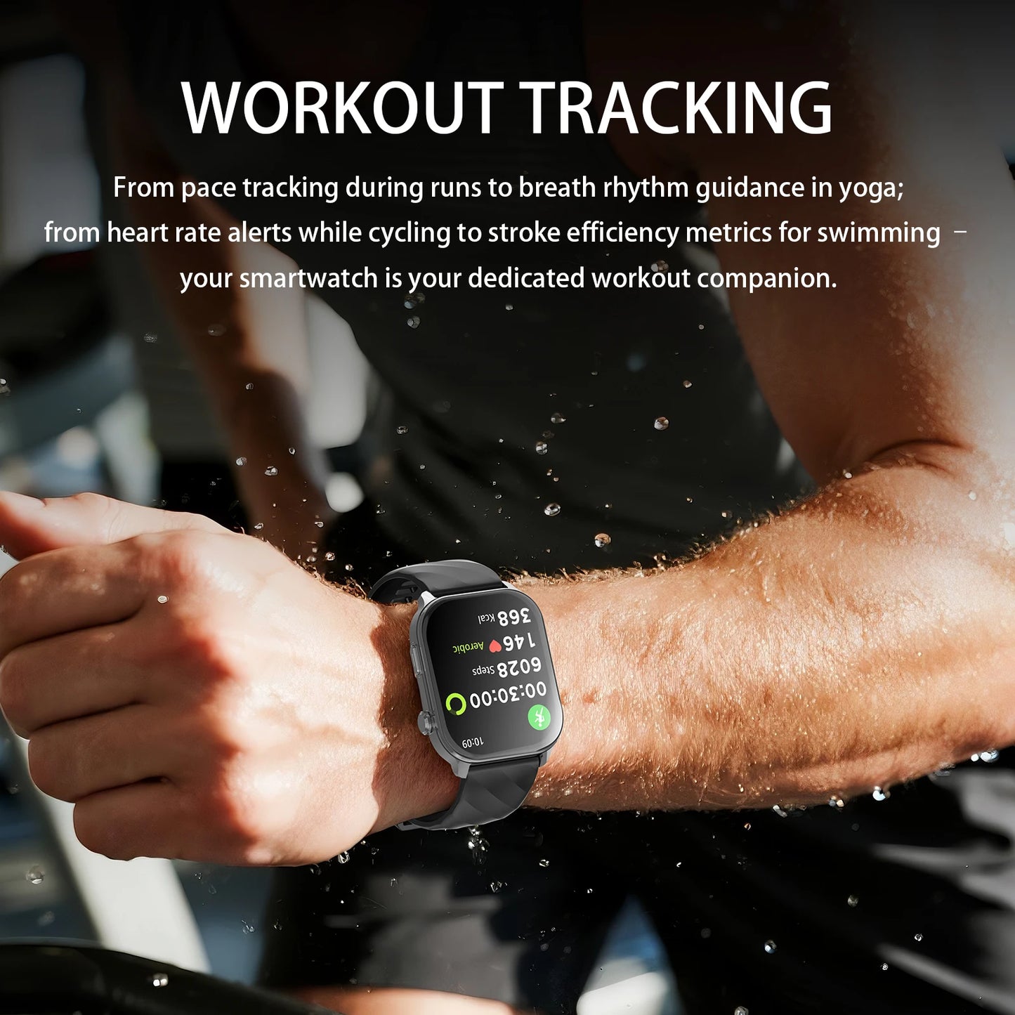 2025 New GPS Smart Watch Heart Rate Blood Oxygen Blood Pressure Monitoring Bluetooth Call NFC 3ATM GPS Tracking Men's Smartwatch