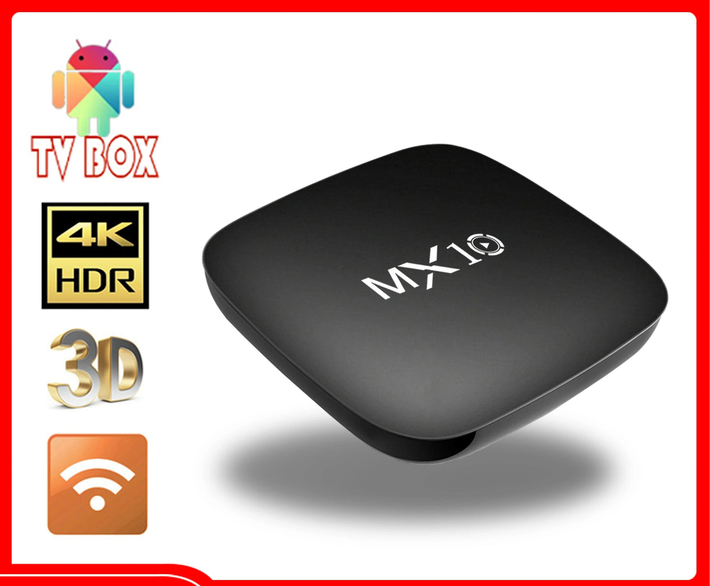 Tv Box  4K Smart TV BOX Dual Band WIFI