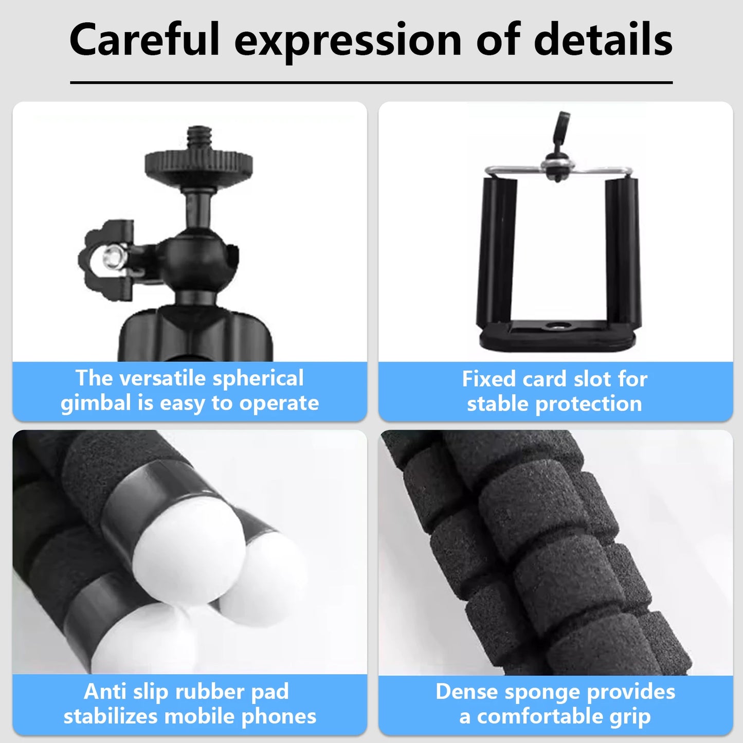 SEP Flexible Octopus Tripod Mini Camera and Mobile Stand