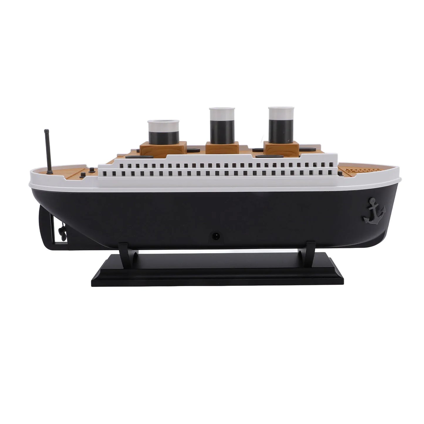 【HOT】Aromatherapy Diffuser 250ml Retro Ship Essential Oil Diffuser Desktop Humidifier with Remote Control for Bedroom Office