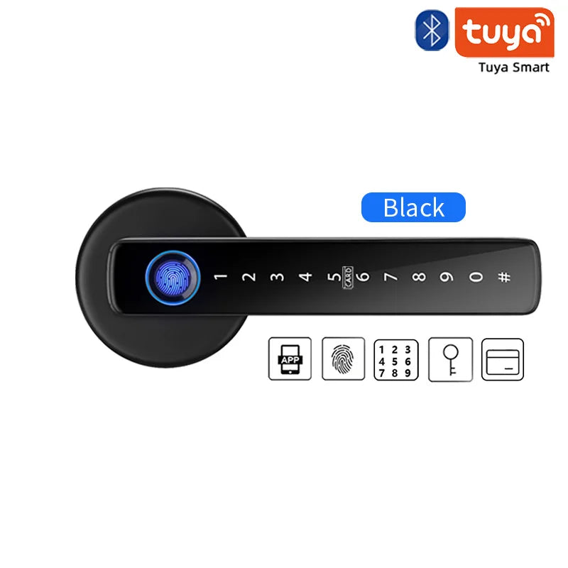 SEP Electronic Door Lock Fingerprint, Password & IC Card Unlock for Home